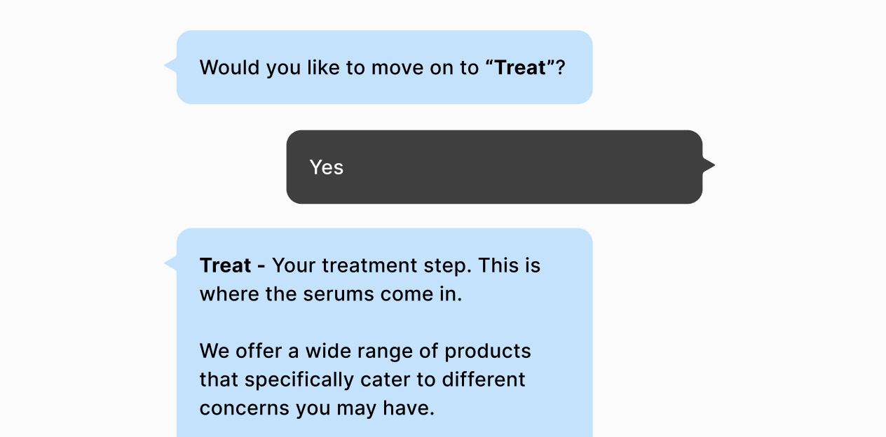 Treat step explanation