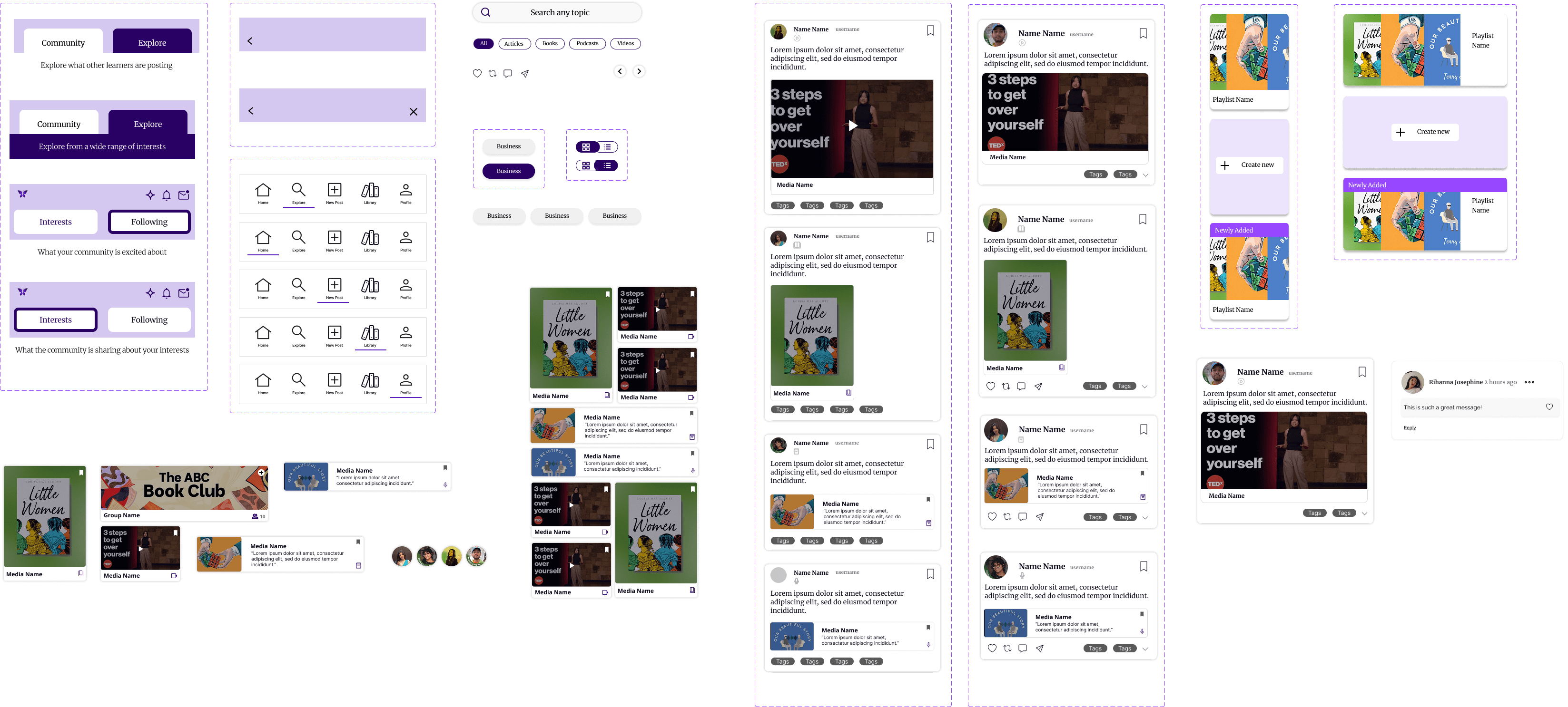 Lumity UI kit and design system